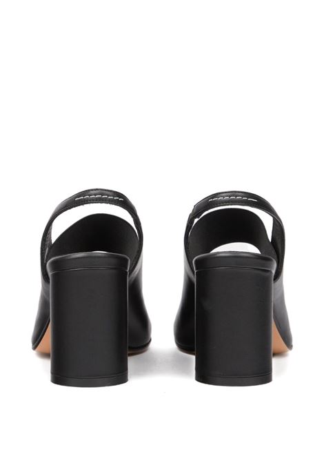 slingback anatomic numeric woman black MM6 MAISON MARGIELA | S59WP0213 P3628T8013